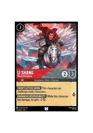 Li Shang - Newly Promoted