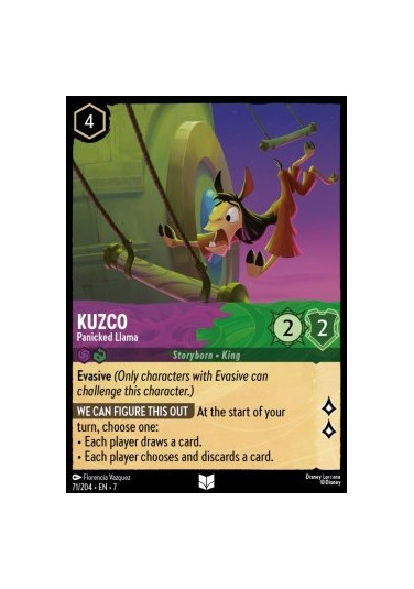 Kuzco - Panicked Llama