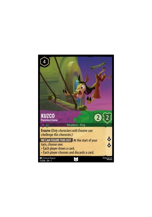 Kuzco - Panicked Llama