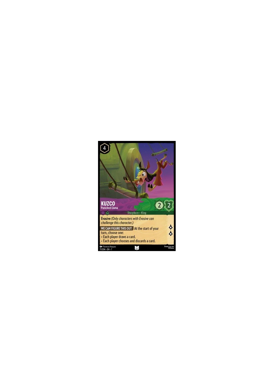 Kuzco - Panicked Llama