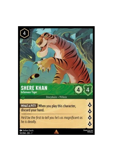 Shere Khan - Infamous Tiger