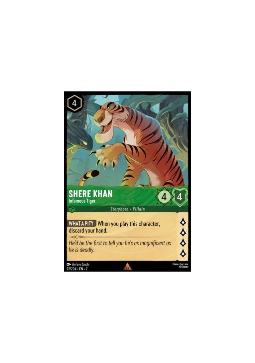 Shere Khan - Infamous Tiger