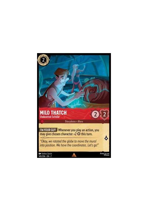Milo Thatch - Undaunted Scholar