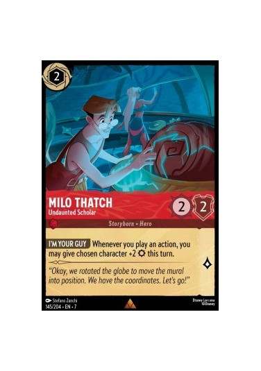 Milo Thatch - Undaunted Scholar