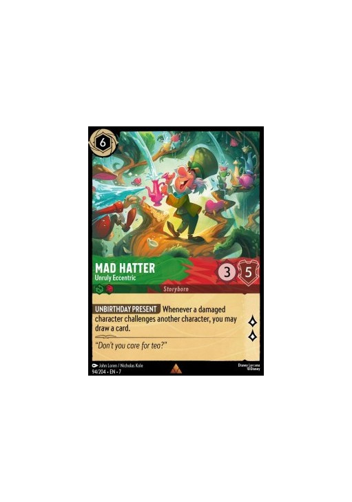 Mad Hatter - Unruly Eccentric (V.1)