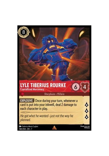 Lyle Tiberius Rourke - Crystallized Mercenary