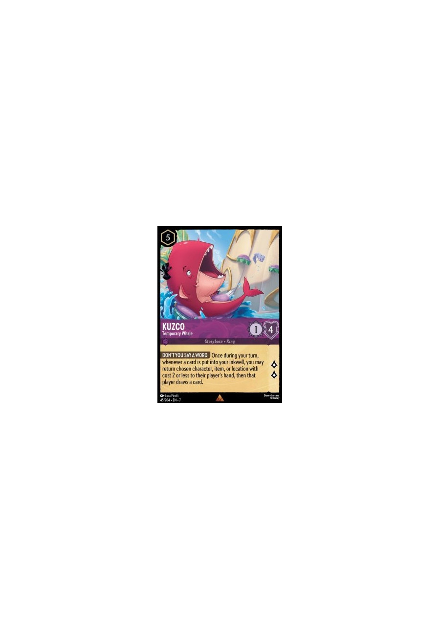 Kuzco - Temporary Whale