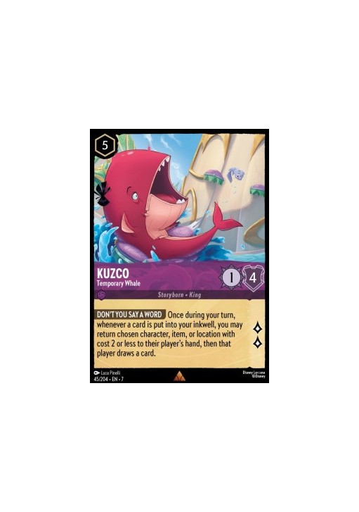 Kuzco - Temporary Whale