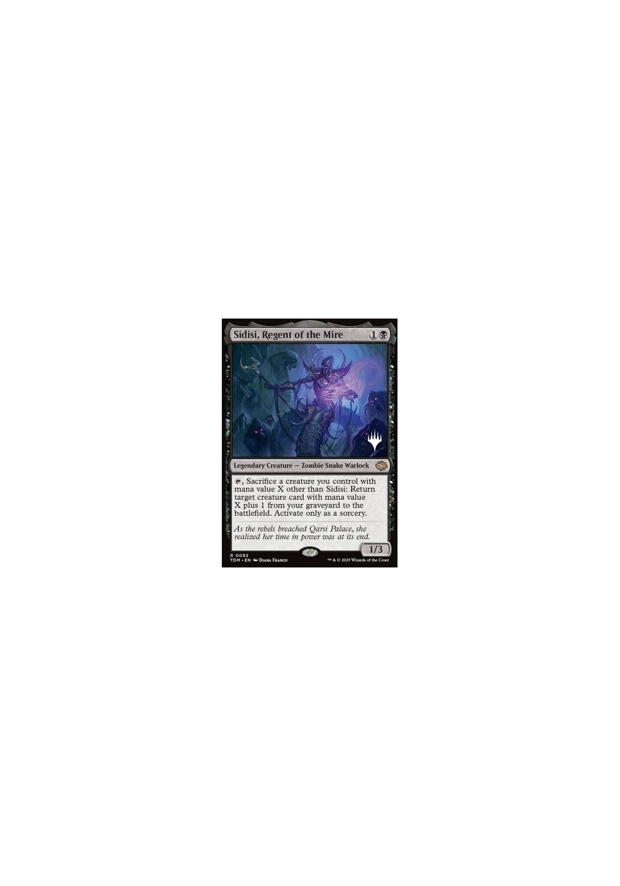 Sidisi, Regent of the Mire (V.2)