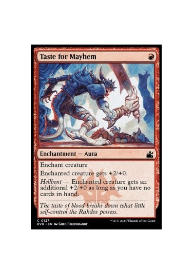 Taste for Mayhem