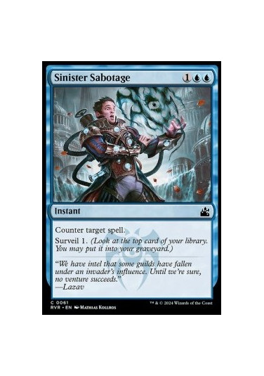 Sinister Sabotage