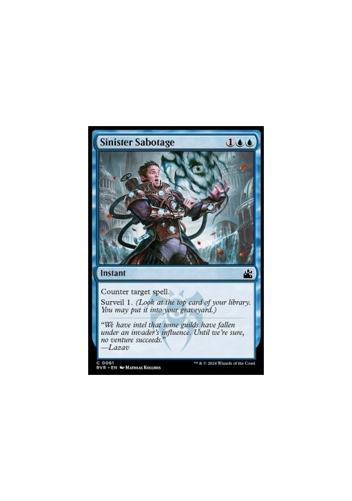Sinister Sabotage