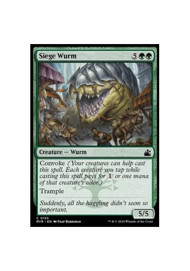 Siege Wurm