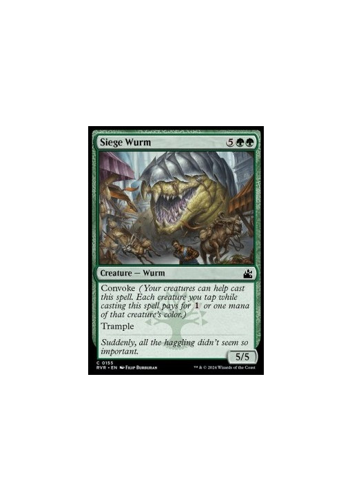Siege Wurm