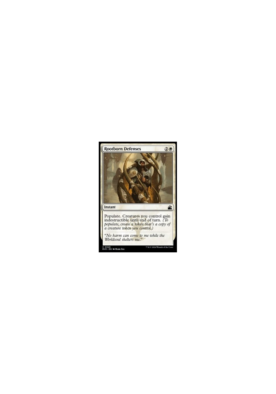 Rootborn Defenses