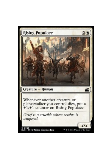 Rising Populace