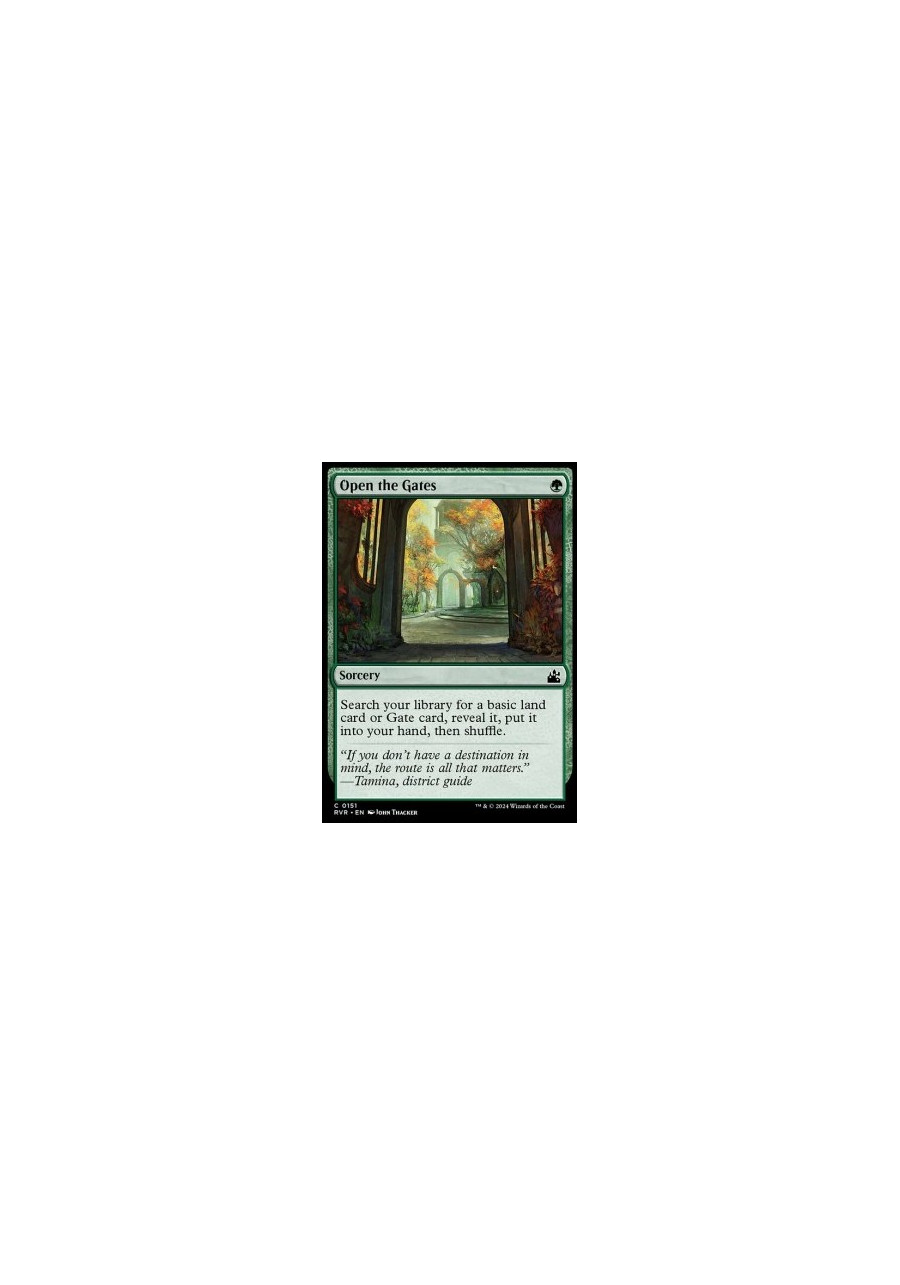 Open the Gates