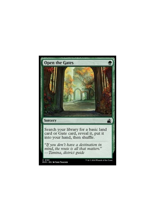 Open the Gates