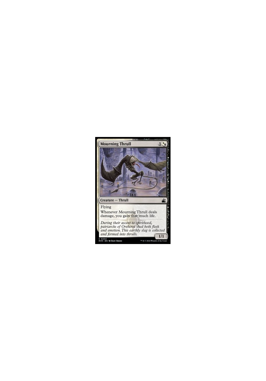 Mourning Thrull