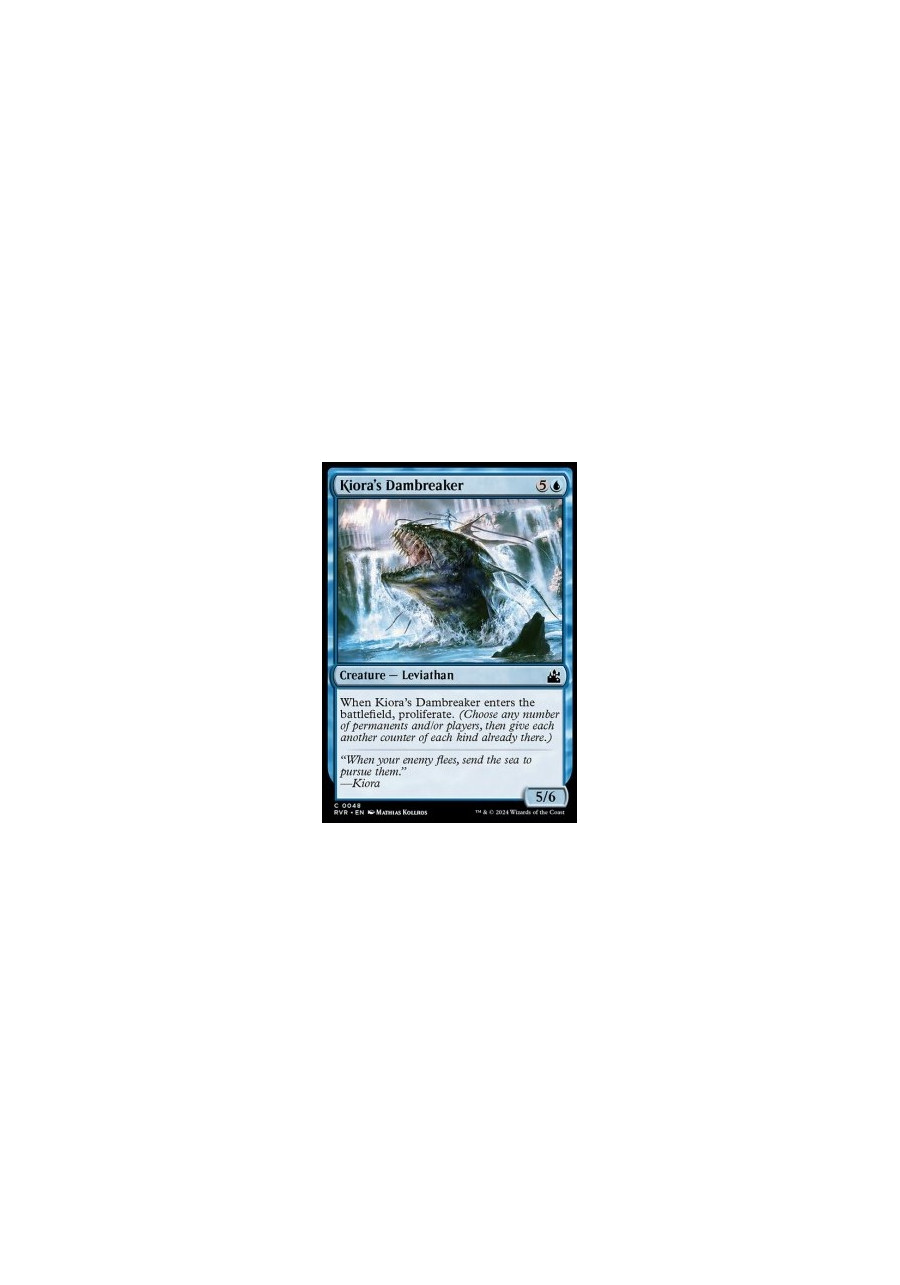 Kiora’s Dambreaker