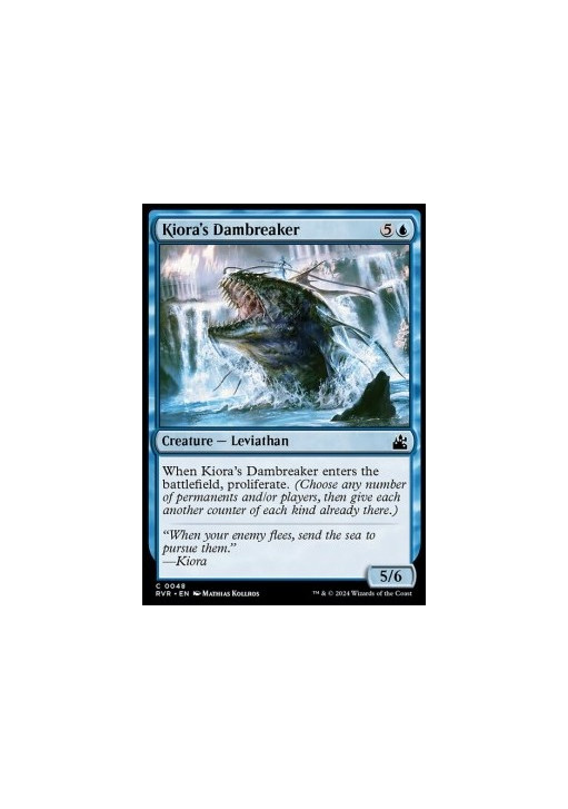 Kiora’s Dambreaker