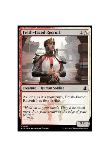 Fresh-Faced Recruit
