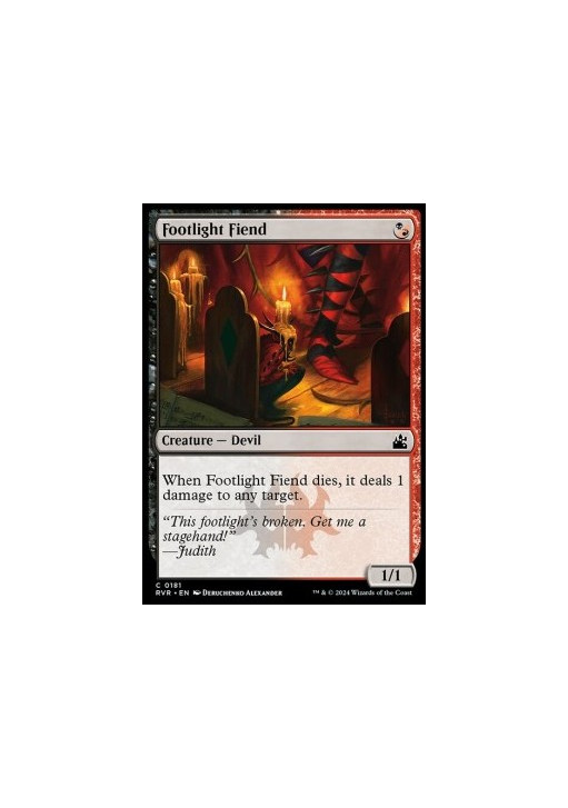 Footlight Fiend