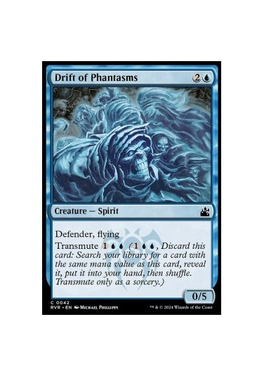 Drift of Phantasms
