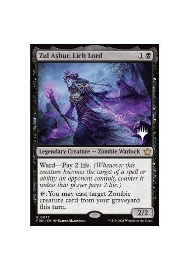 Zul Ashur, Lich Lord