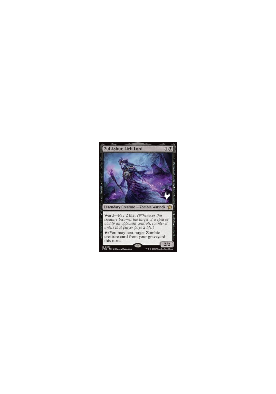 Zul Ashur, Lich Lord