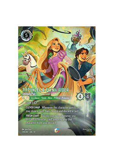 Rapunzel & Flynn Rider - Unlikely Pair (V.2)