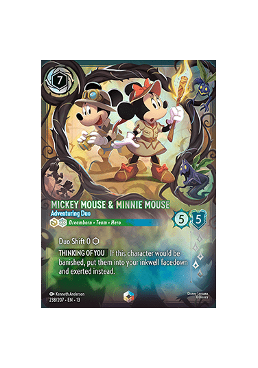 Mickey Mouse & Minnie Mouse - Adventuring Duo (V.2)