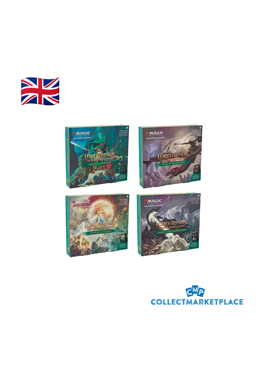 Magic The Gathering Scene Box [4 Box] Lord of the Rings