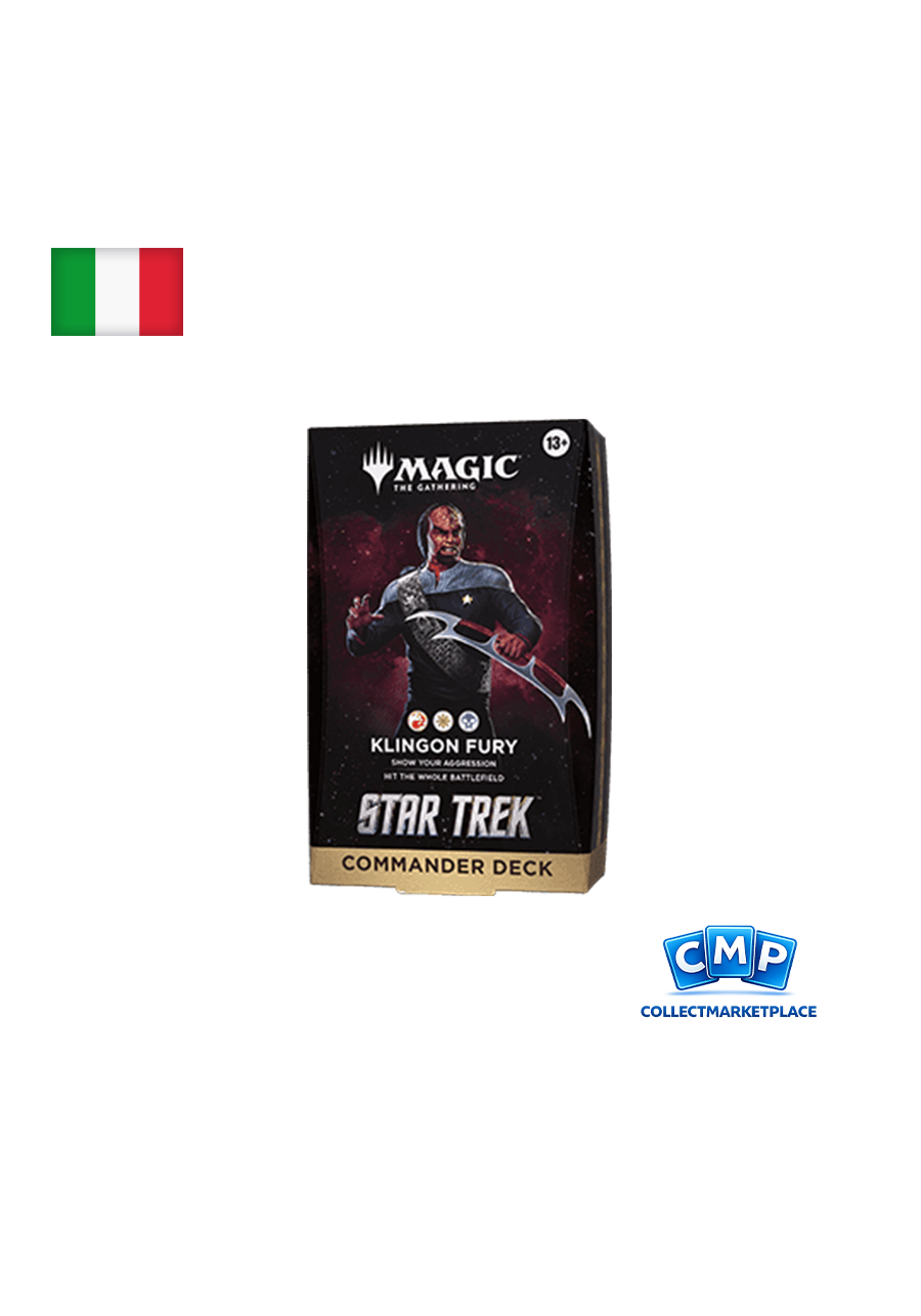 Magic The Gathering: Star Trek Commander Klington Fury ITA Magic The Gathering: Star Trek Commander Klington Fury ITA