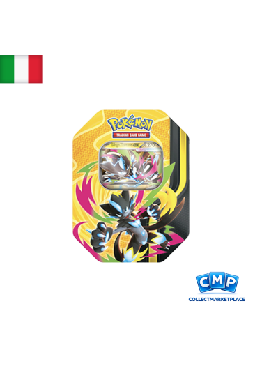 Pokémon Collection Tin Mega Forces Zeraora ex ITA