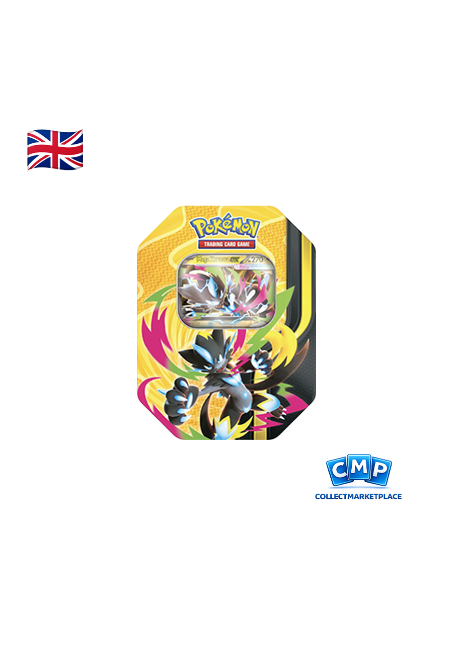 Pokémon Collection Tin Mega Forces Zeraora ex ENG