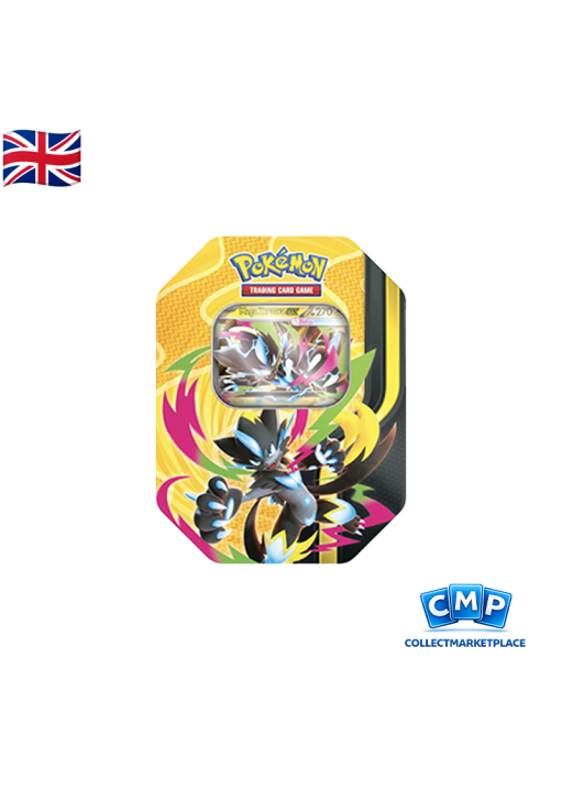 Pokémon Tin Da collezione Mega Forze Zeraora ex ENG