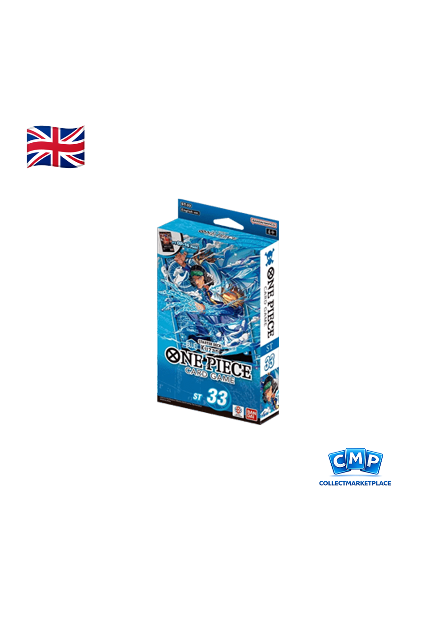 One Piece ST-33 Blue Kuzan ENG One Piece ST-33 Blue Kuzan ENG