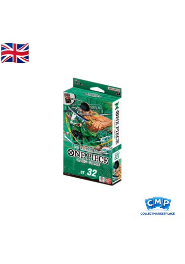 One Piece ST-32 Green Roronoa Zoro ENG