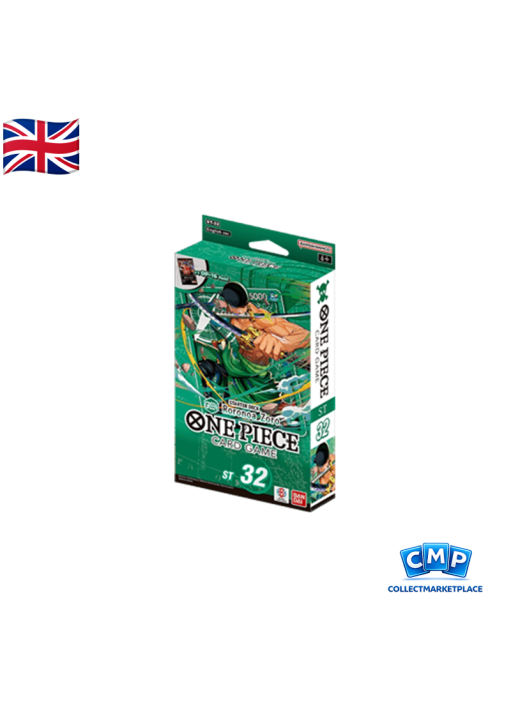 One Piece ST-32 Green Roronoa Zoro ENG