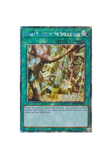Secret Village of the Spellcasters (V.1 - Platinum Secret Rare)