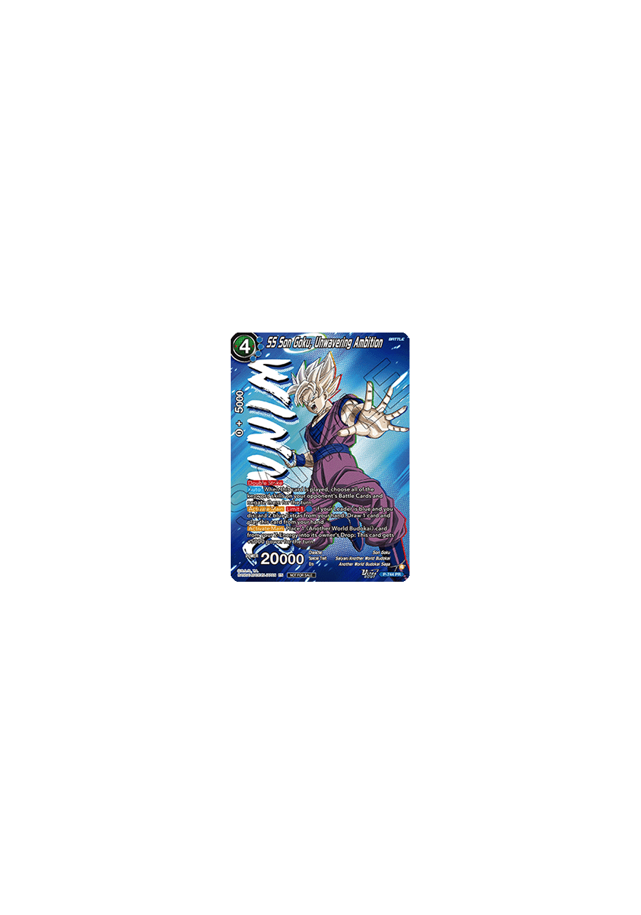 SS Son Goku, Unwavering Ambition (V.2 - Promo)