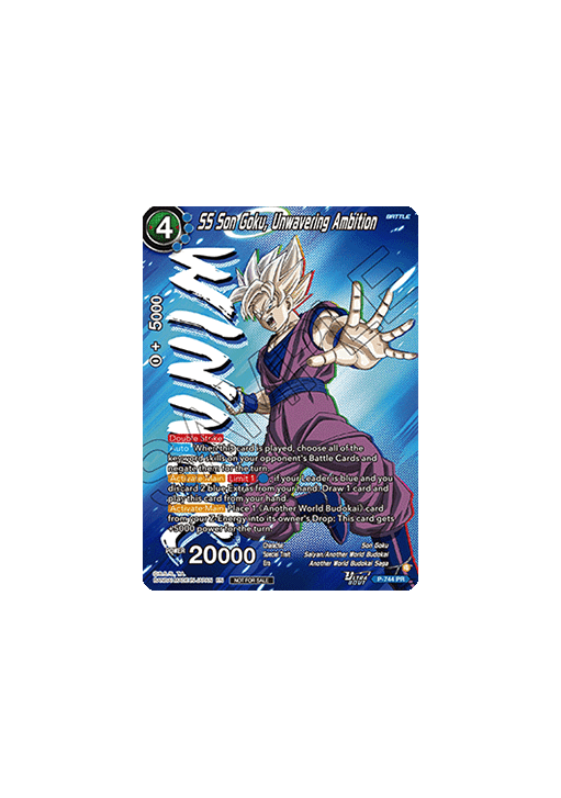 SS Son Goku, Unwavering Ambition (V.2 - Promo)