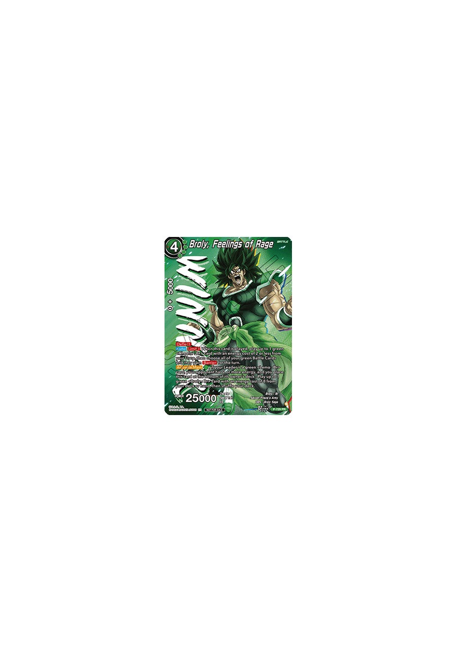 Broly, Feelings of Rage (V.2 - Promo)