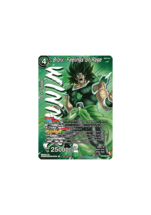 Broly, Feelings of Rage (V.2 - Promo)