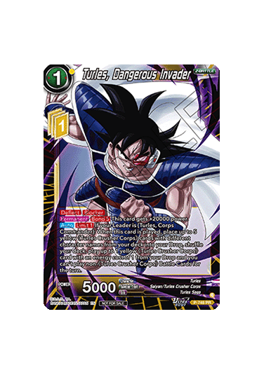 Turles, Dangerous Invader (V.1 - Promo)