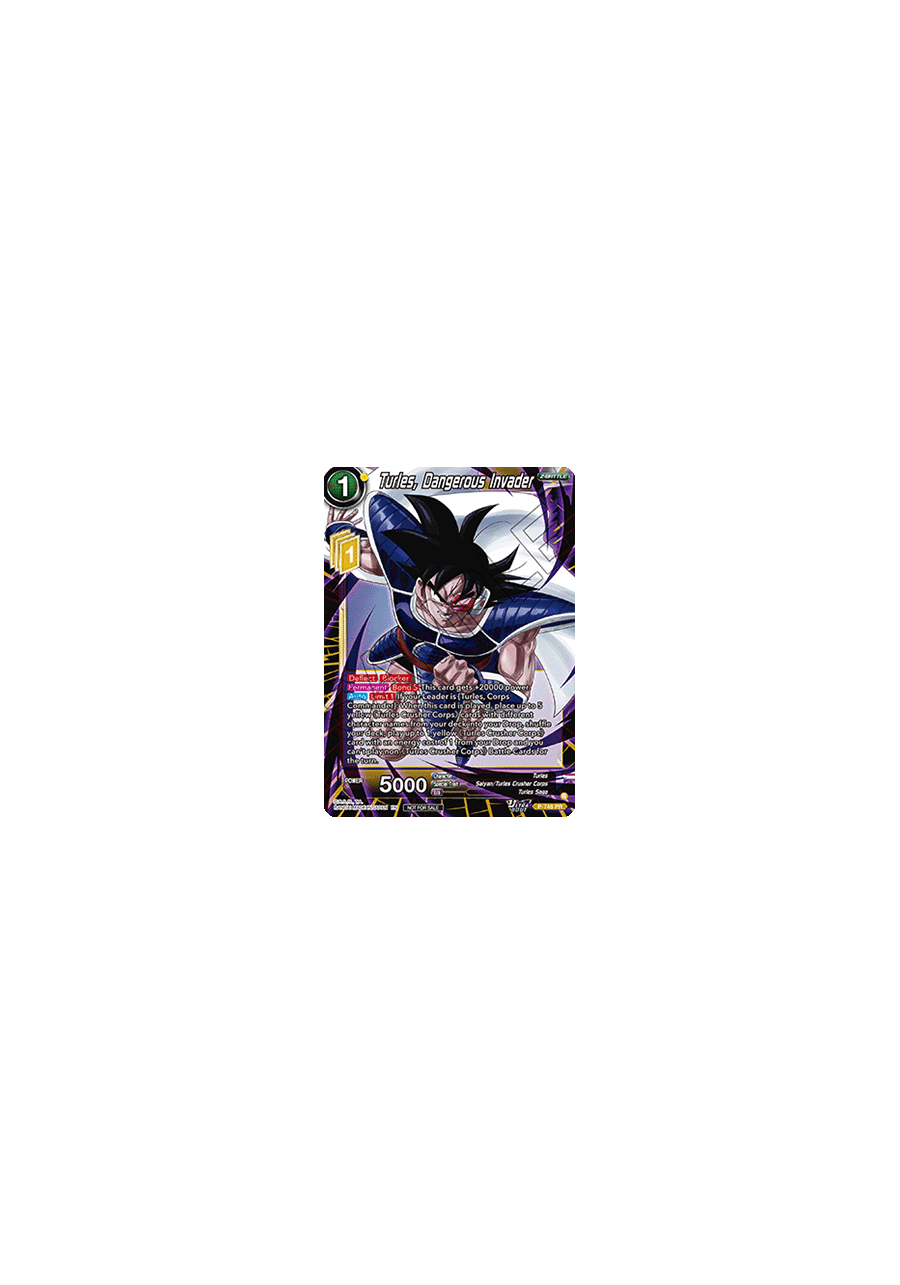 Turles, Dangerous Invader (V.1 - Promo)