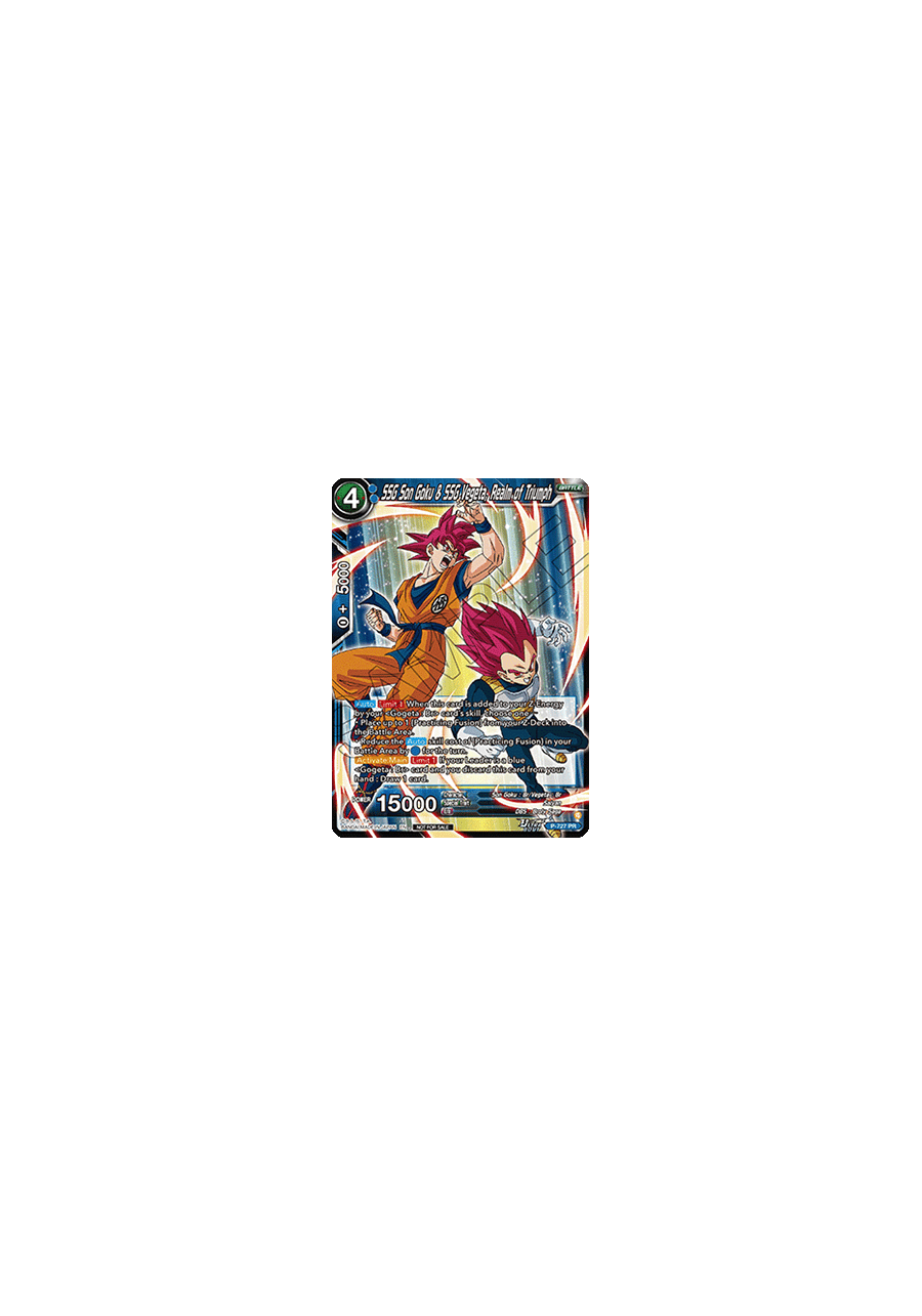 SSG Son Goku & SSG Vegeta, Realm of Triumph (V.1 - Promo)
