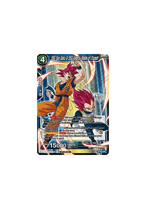 SSG Son Goku & SSG Vegeta, Realm of Triumph (V.1 - Promo)