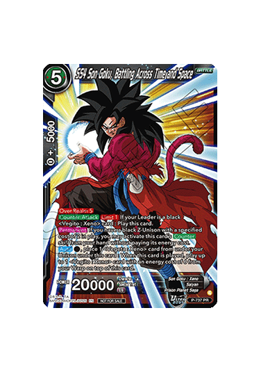 SS4 Son Goku, Battling Across Time and Space (V.1 - Promo)